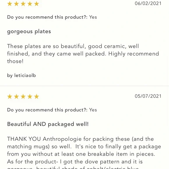 Anthropologie Hotel Magique collection, NWT “Art and Kisses” platter & 2 plates - Picture 9 of 16